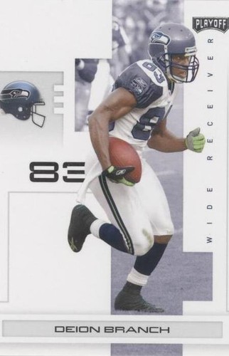 2007 Playoff NFL Playoffs Deion Branch #88