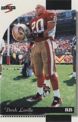 1996 Score Derek Loville #157