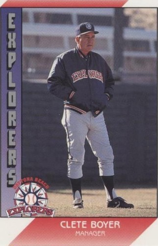 1991 Pacific Senior Professional Baseball Association - Clete Boyer #43