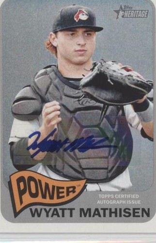 2014 Topps Heritage Minor League Edition - Wyatt Mathisen #ROA-WM