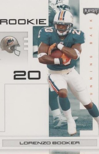 2007 Playoff NFL Playoffs Lorenzo Booker #122