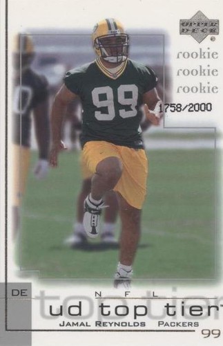 2001 Upper Deck UD Top Tier Jamal Reynolds #280
