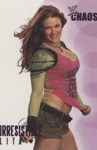 2004 Fleer WWE Chaos - Lita #77
