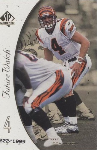 1999 SP Authentic Scott Covington #143