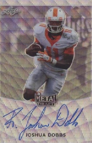2017 Leaf Metal Draft R. Joshua Dobbs #BA-JD1