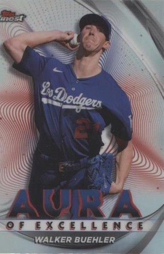 2022 Topps Finest - Walker Buehler #AE-WB
