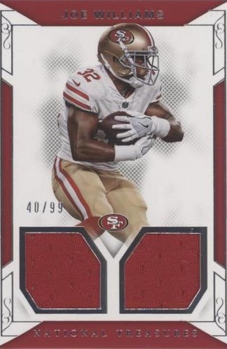 2017 Panini National Treasures Joe Williams #33