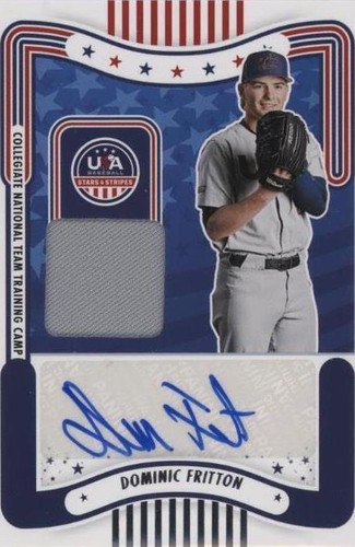 2024 Panini Stars and Stripes - Dominic Fritton #SM-DF