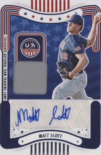 2024 Panini Stars and Stripes - Matt Scott #SM-MS