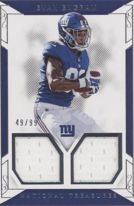 2017 Panini National Treasures Evan Engram #31