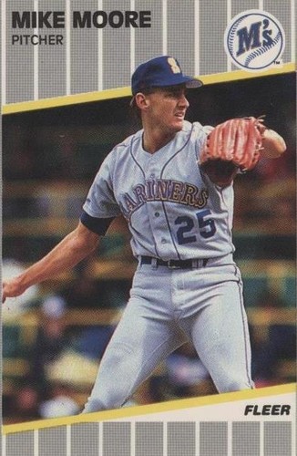 1989 Fleer - Mike Moore #554