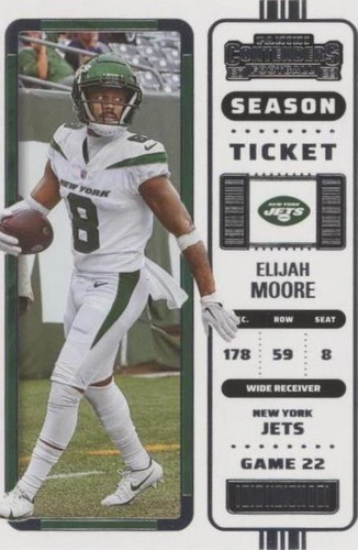 2022 Panini Contenders Elijah Moore #91