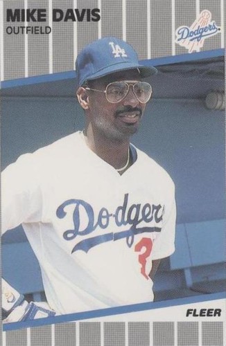 1989 Fleer - Mike Davis #55