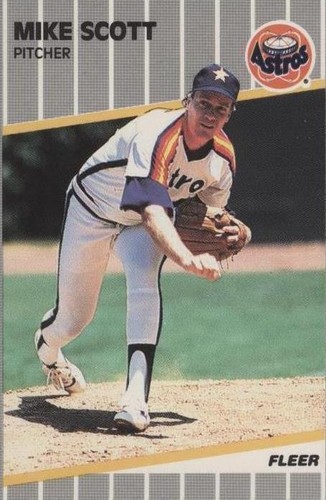 1989 Fleer - Mike Scott #367