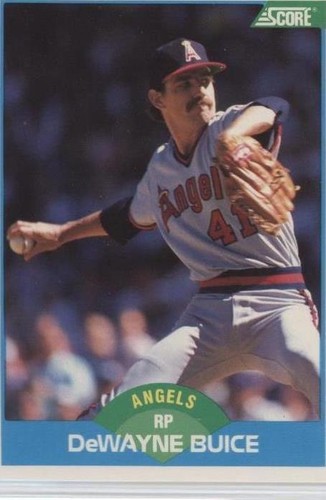 1989 Score - DeWayne Buice #153