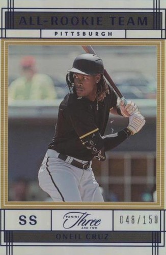 2022 Panini Three and Two - Oneil Cruz #ART-2