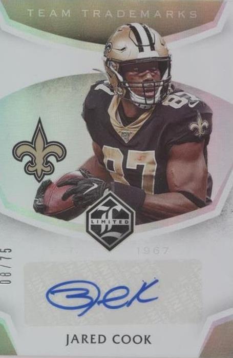 2019 Panini Limited Jared Cook #TT-JC