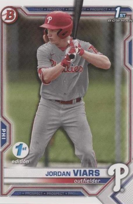2021 Bowman Draft 1st Edition - Jordan Viars #BD-132