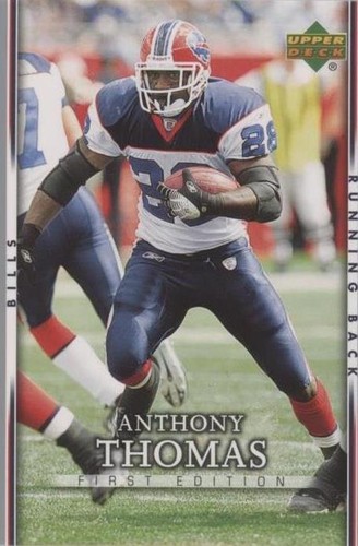 2007 Upper Deck First Edition Anthony Thomas #13