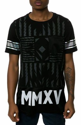 

Мужская футболка Square Zero Black SQZ Jersey Droptail T-shirt - L, Черный
