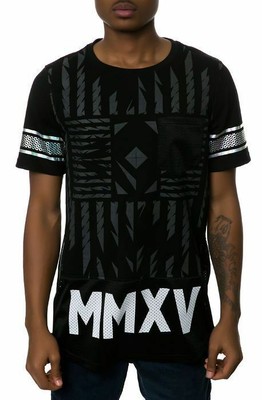 Мужская футболка Square Zero Black SQZ Jersey Droptail T-shirt - L