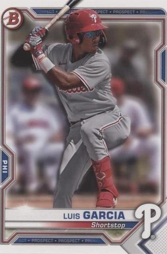 2021 Bowman - Luis Garcia #BP-79