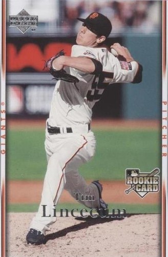 2007 Upper Deck SP Rookie Edition Tim Lincecum RC San Francisco