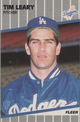1989 Fleer - Tim Leary #65