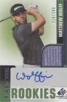 2021 SP Game Used - Matthew Wolff #72