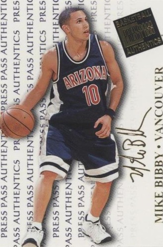 1998 Press Pass Authentics - Mike Bibby #2