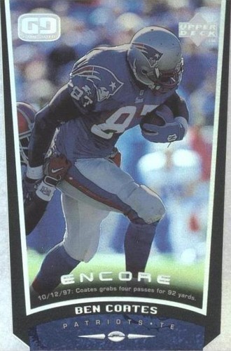 1998 Upper Deck Encore Ben Coates #97