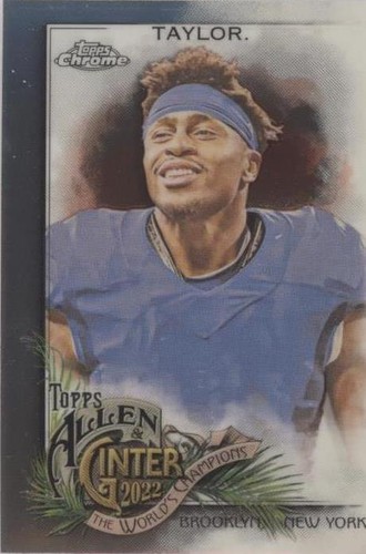 2022 Topps Allen & Ginter Chrome Football Trading Cards