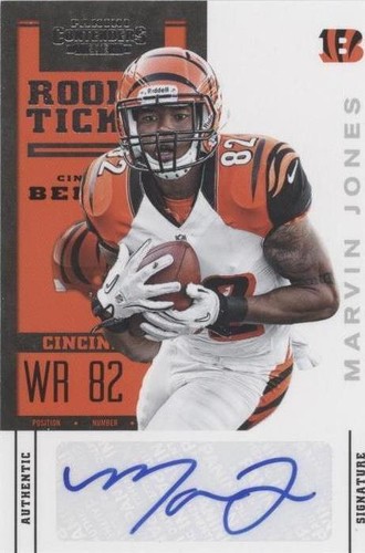 2012 Panini Contenders Marvin Jones #163