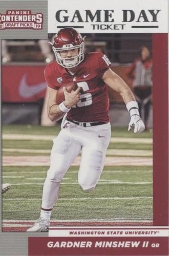 2019 Panini Contenders Draft Picks Gardner Minshew II #33