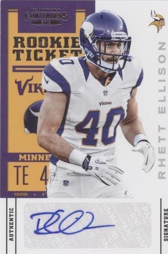 2012 Panini Contenders Rhett Ellison #178