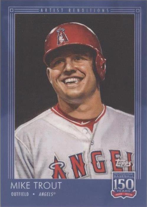 2019 Topps 150 Years of Baseball - Mike Trout #117