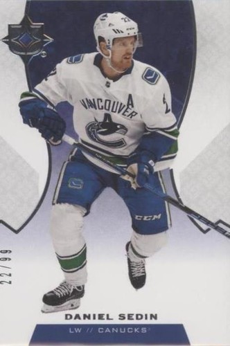 2019-20 Upper Deck Ultimate Collection - Daniel Sedin #81