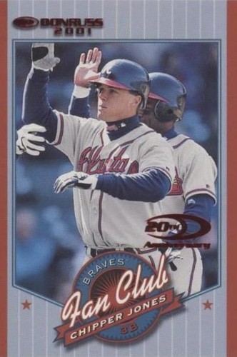 2001 Donruss - Chipper Jones #204