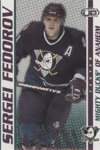 2003-04 Pacific Heads Up - Sergei Fedorov #1