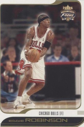 2001-02 Fleer Focus Jersey Edition - Eddie Robinson #10