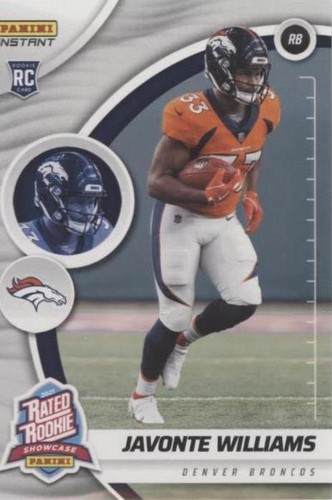2021 Panini Instant NFL Javonte Williams #RS15