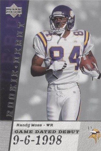 2006 Upper Deck Rookie Debut Randy Moss #GDD-RM