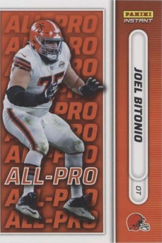2021 Panini Instant NFL Joel Bitonio #AP9