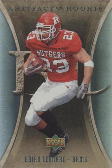 2007 Upper Deck Artifacts Brian Leonard #160