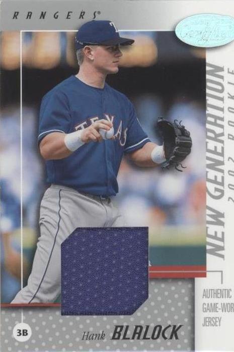 Leaf Certified 2002 - Hank Blalock #177