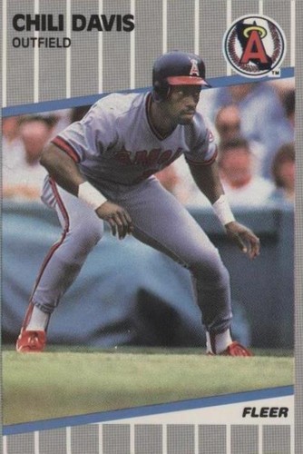 1989 Fleer - Chili Davis #474