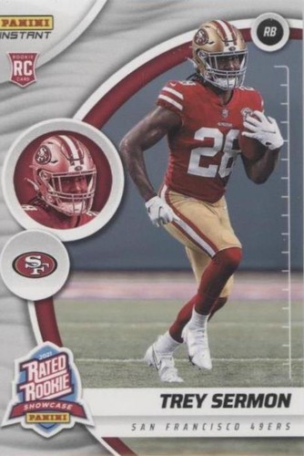 2021 Panini Instant NFL Trey Sermon #RS26