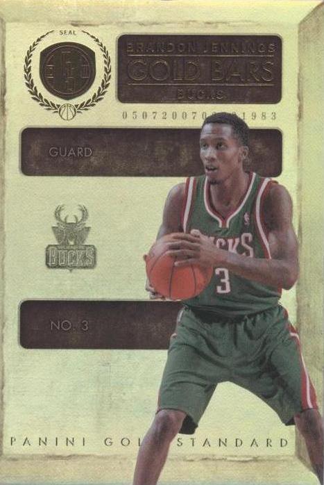 2010-11 Panini Gold Standard - Brandon Jennings #6