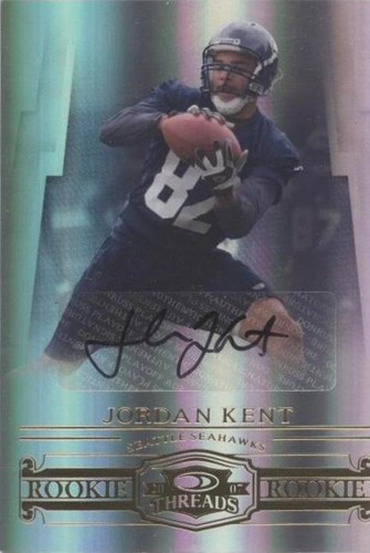 2007 Donruss Threads Jordan Kent #235