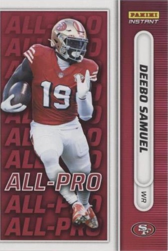 2021 Panini Instant NFL Deebo Samuel #AP5